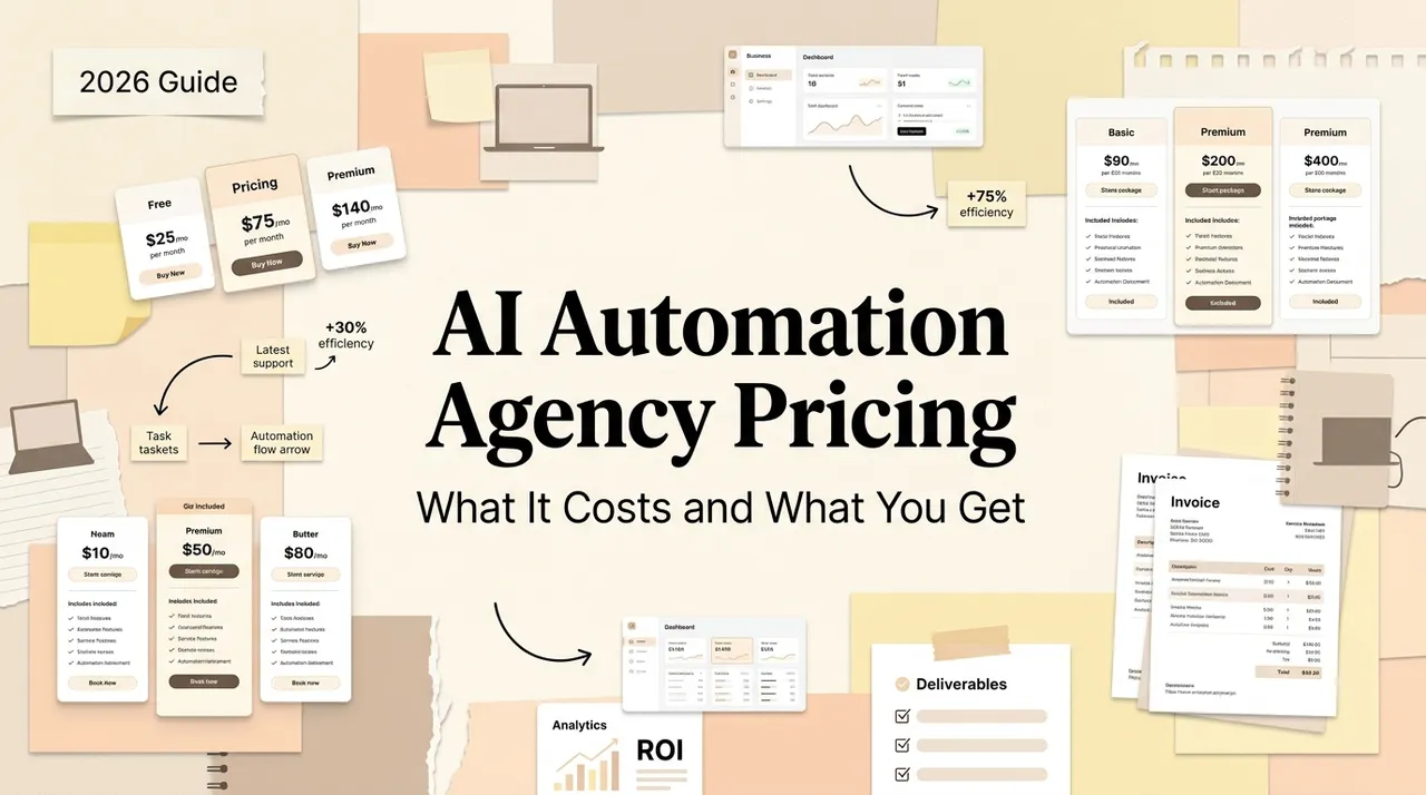 AI Automation Agency Pricing: What It Costs and What You Get