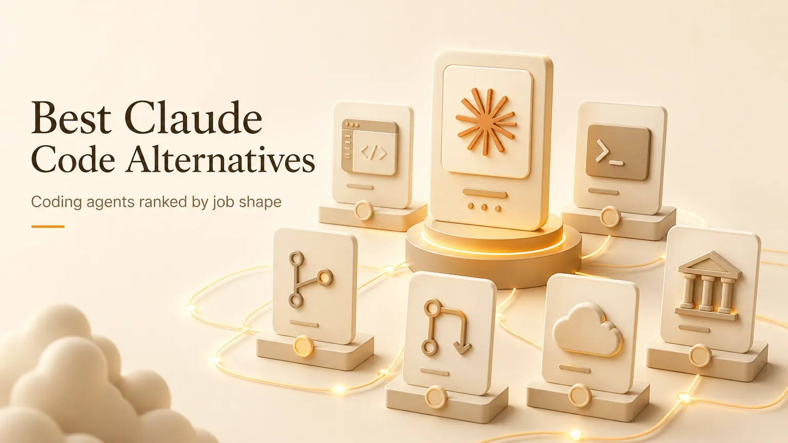Best Claude Code Alternatives — Coding Agents Ranked by Job Shape