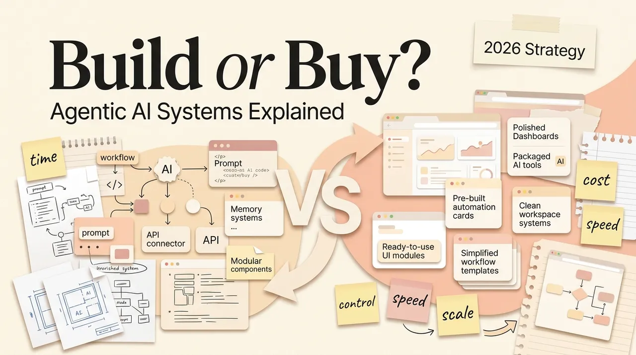 Building Agentic AI Systems: Build or Buy?