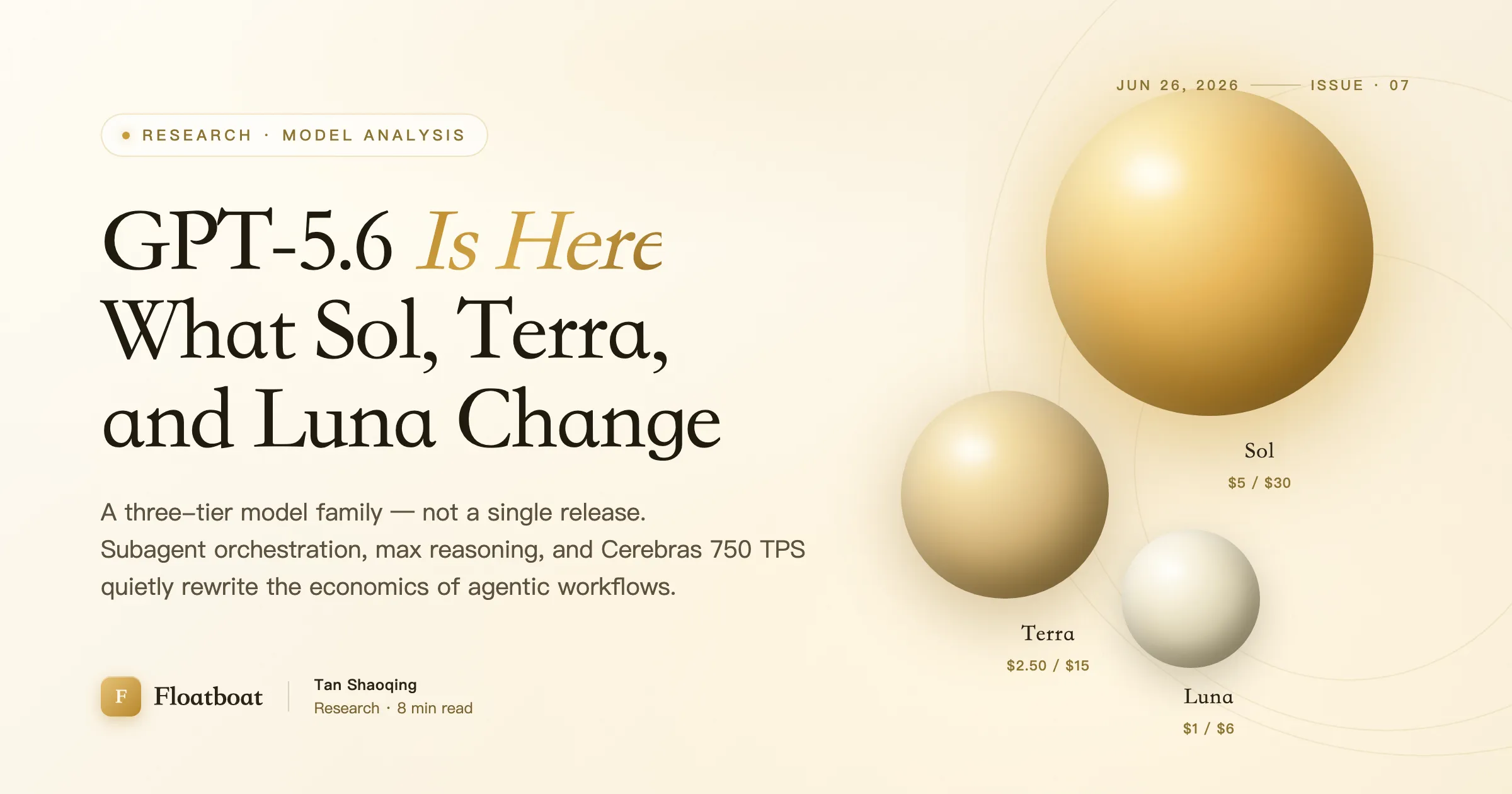 GPT-5.6 Is Here — What Sol, Terra, and Luna Change