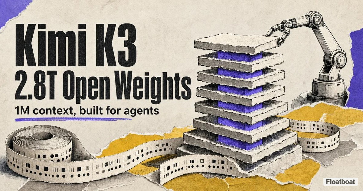 Kimi K3 — What a 2.8T Open Model Changes for Agentic Coding
