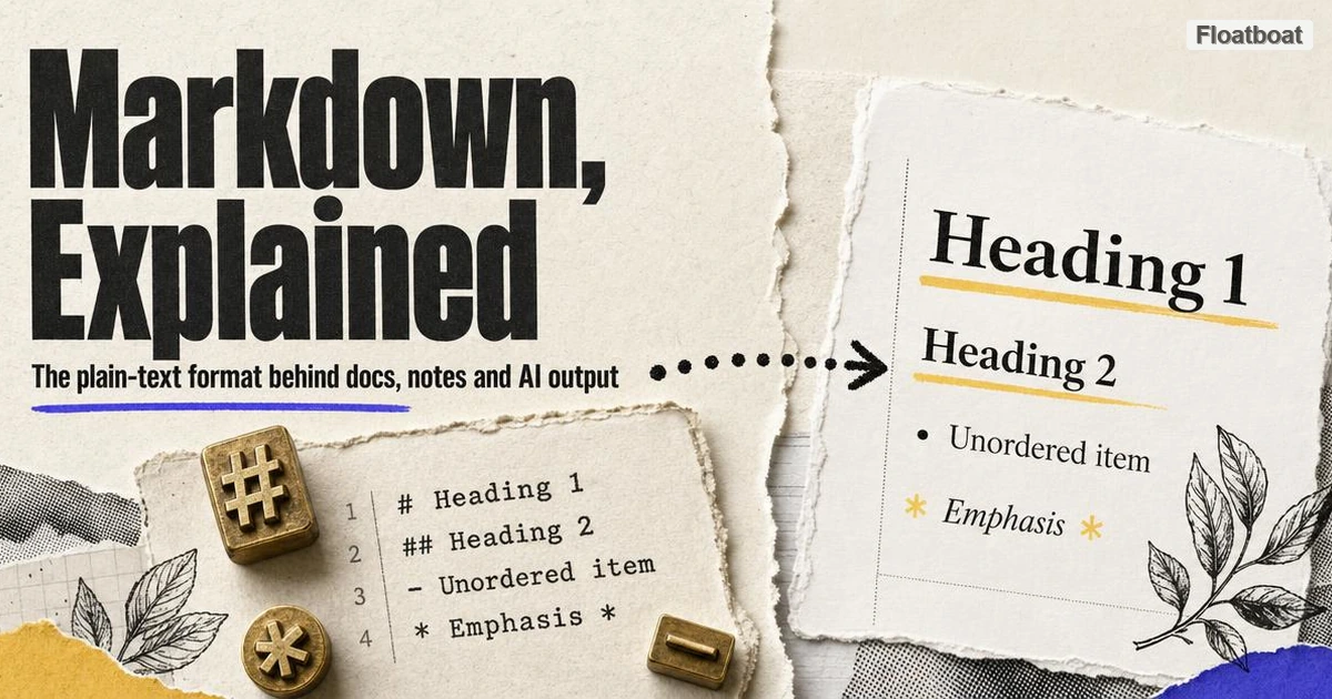 What Is Markdown? — Plain-Text Format Behind Docs, Notes and AI